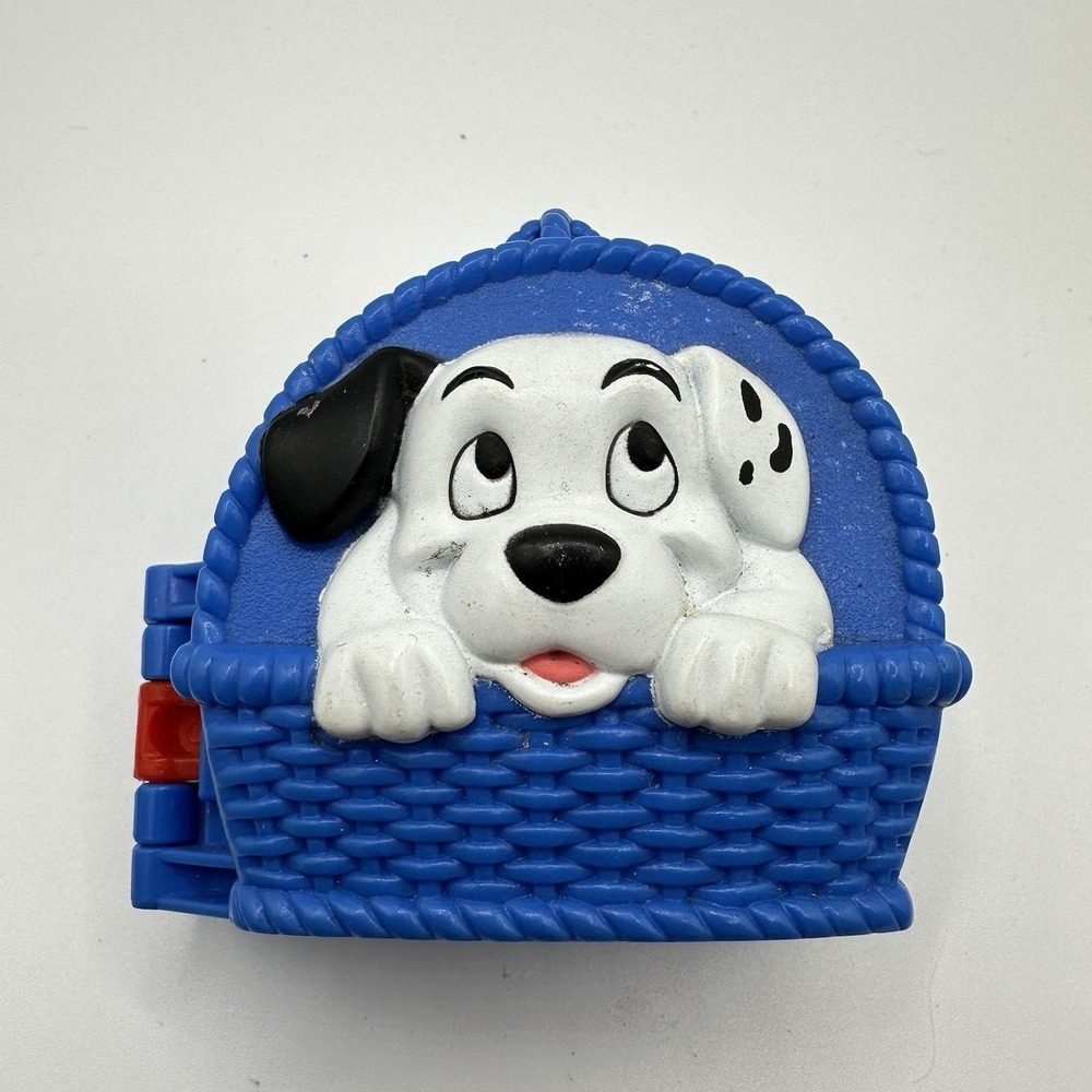 Vintage Disney 101 Dalmatians Dog Once Upon A Time Locket Mattel, Compact Only